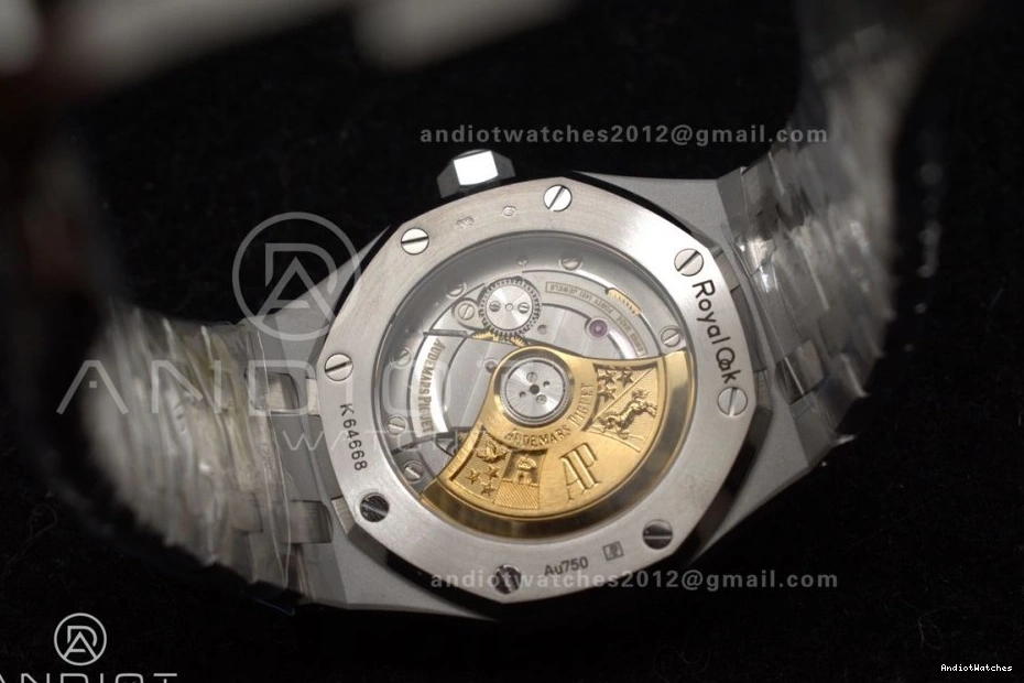 Oak Affordable 1:1 Textured 1033 15454 SS Frosted Super White SA3120 Bracelet Dial SS Edition APSF Royal Best Clone 37mm On 0713